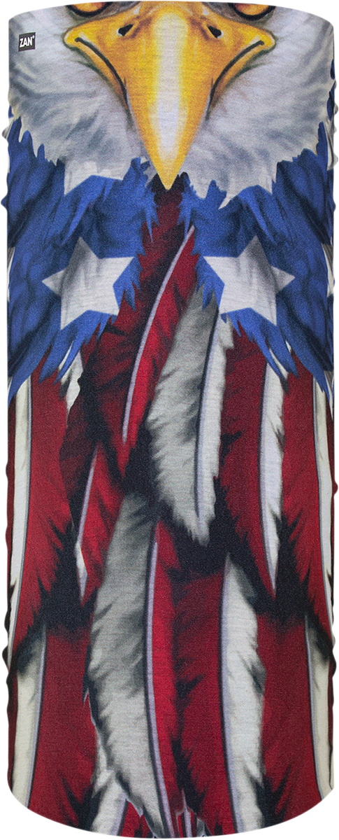 ZAN HEADGEAR Motley Tube® Polyester Neck Tube - USA Eagle T454