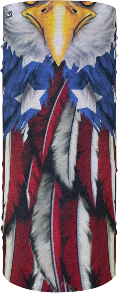 ZAN HEADGEAR Motley Tube® Polyester Neck Tube - USA Eagle T454