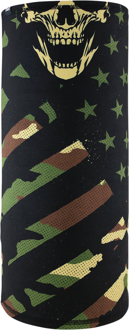 ZAN HEADGEAR Motley Tube® Sportflex® Neck Tube - Patriotic Woodland Camo TL456