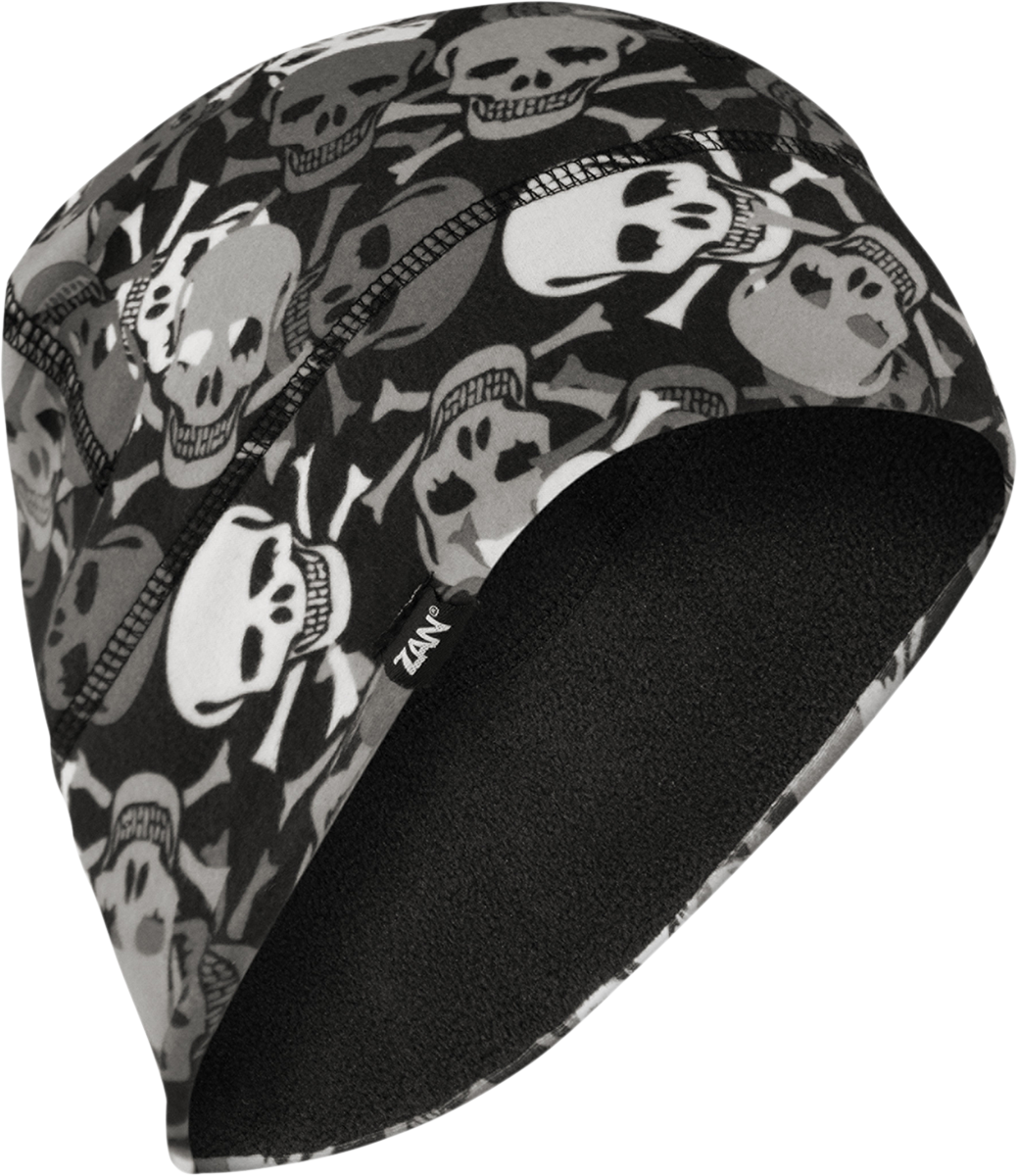 ZAN HEADGEAR SportFlex® Fleece Beanie - All Over Skull WHLF424