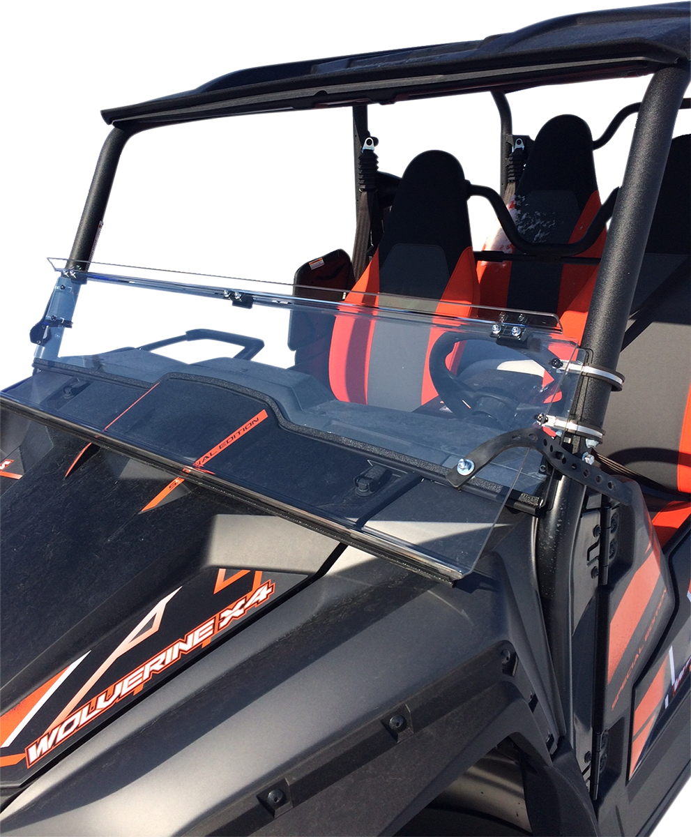 MOOSE OFFROAD Full Folding Windshield - Wolverine LEMA100-0042
