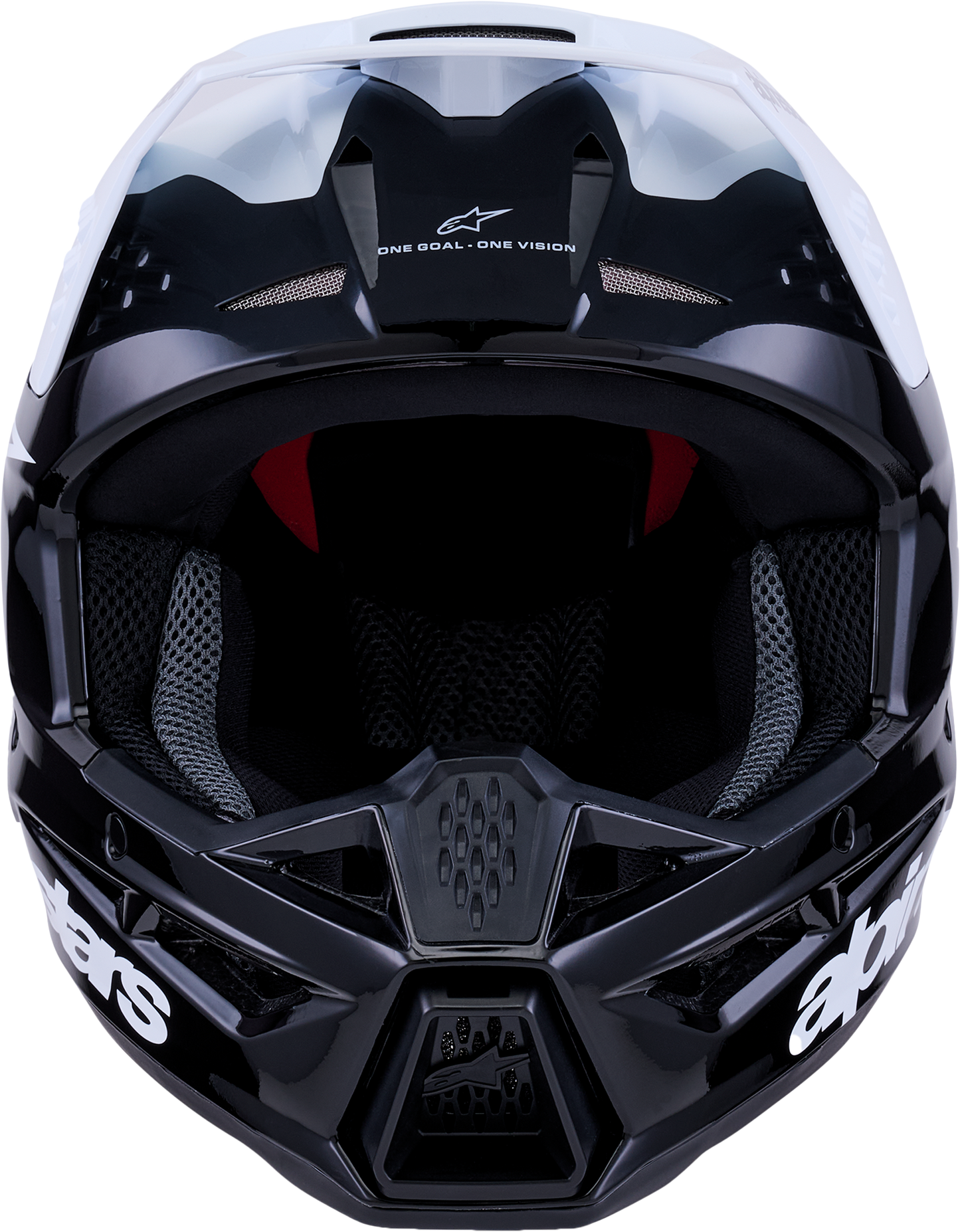 Sm3 Radium Helmet Blk/Wht/Gry Glossy 2x