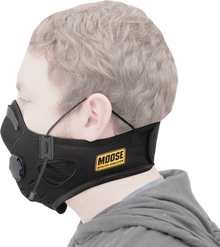 MOOSE OFFROAD Rider Dust Mask - Black MEDMBLK