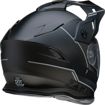 Z1R Range Snow Helmet - Bladestorm - Electric - Dual Pane - Black/White - Small 0101-14048