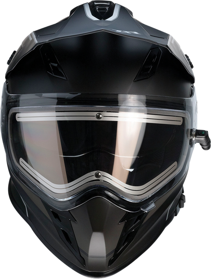 Z1R Range Snow Helmet - Bladestorm - Electric - Dual Pane - Black/White - XS 0101-14047