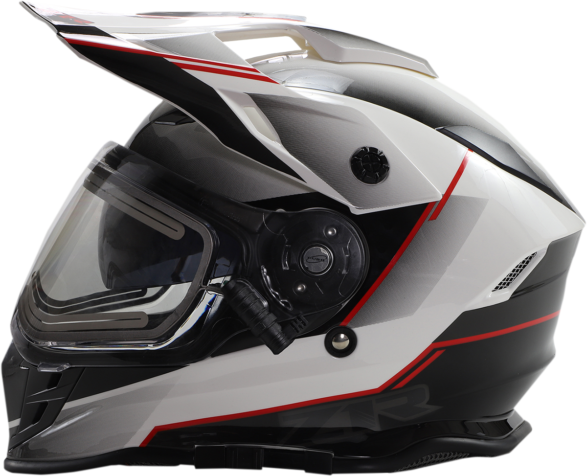 Z1R Range Snow Helmet - Bladestorm - Electric - Dual Pane - Black/Red/White - Small 0101-14054