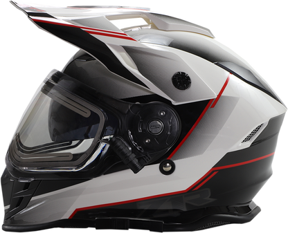 Z1R Range Snow Helmet - Bladestorm - Electric - Dual Pane - Black/Red/White - Small 0101-14054