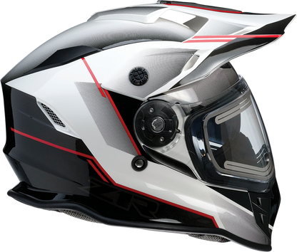 Z1R Range Snow Helmet - Bladestorm - Electric - Dual Pane - Black/Red/White - Small 0101-14054