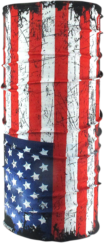 SCHAMPA & DIRT SKINS Tube USA Flag - Vintage TUBE-97