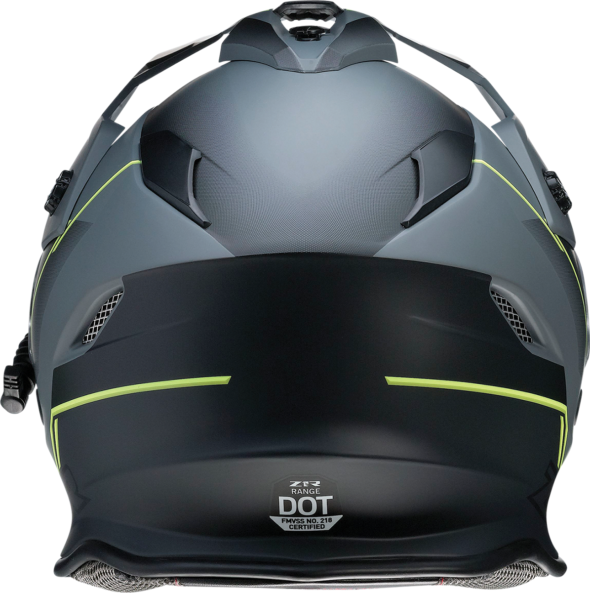 Z1R Range Snow Helmet - Bladestorm - Electric - Dual Pane - Gray/Black/Hi-Viz Yellow - Large 0101-14068