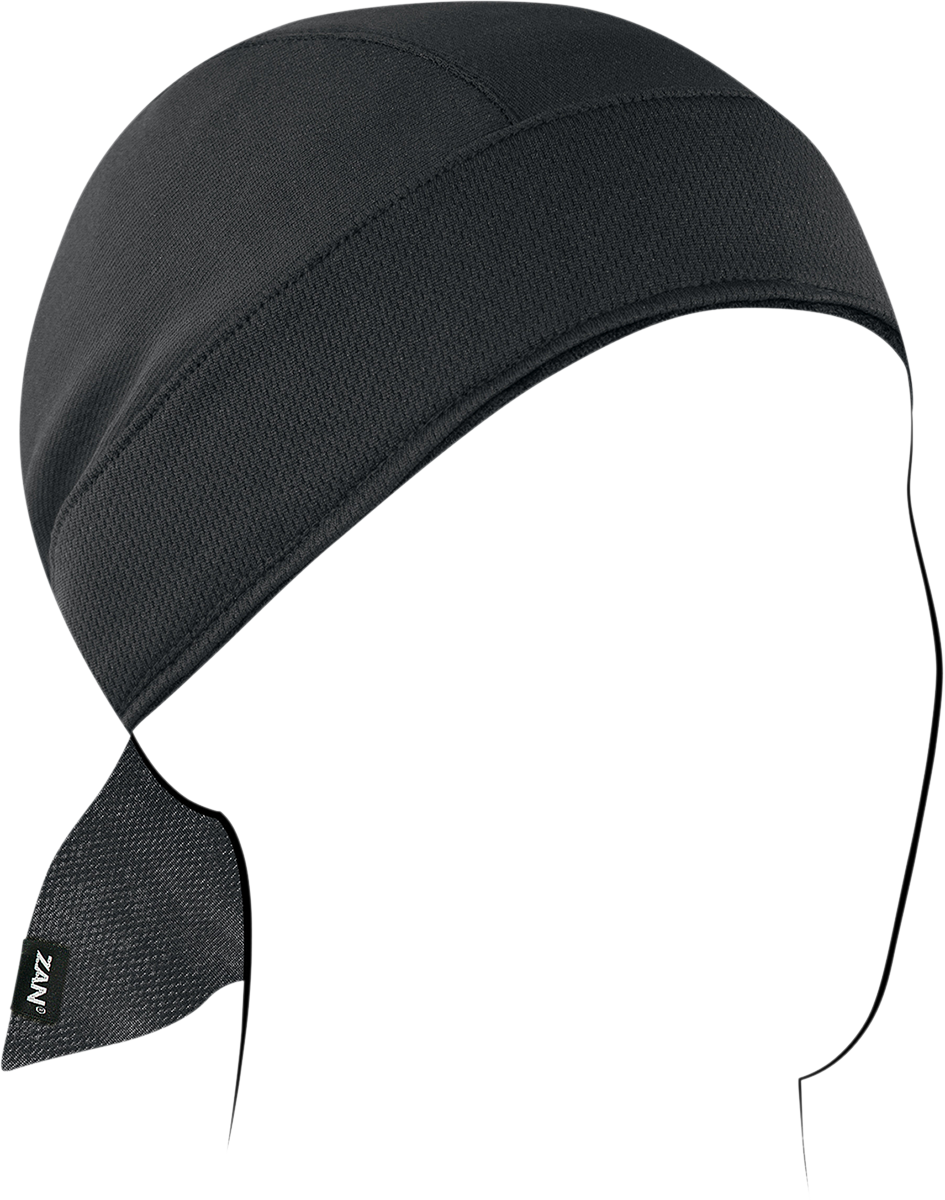 ZAN HEADGEAR Flydanna® Micro-Mesh Polyester Headwrap - Black ZM114