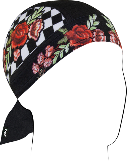 ZAN HEADGEAR Flydanna® SportFlex® - Checkered Floral ZL421