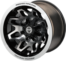 MOOSE OFFROAD Wheel - 416X - Front - Machined Black - 12x7 - 4/110 - 4+3 416M127110GBMF4