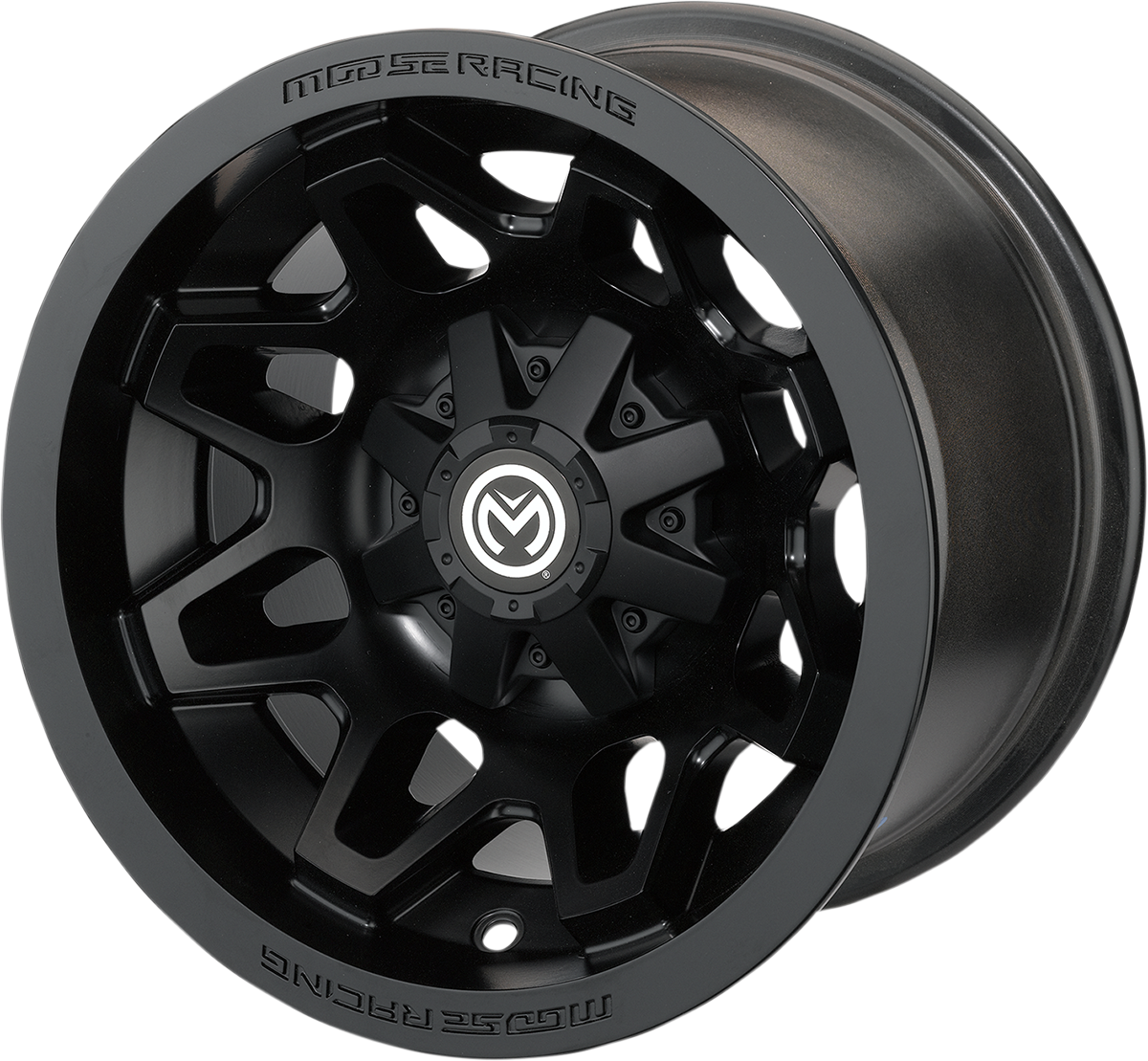 MOOSE OFFROAD Wheel - 416X - Front/Rear - Black - 14x7 - 4/156 - 4+3 416MO147156MB4