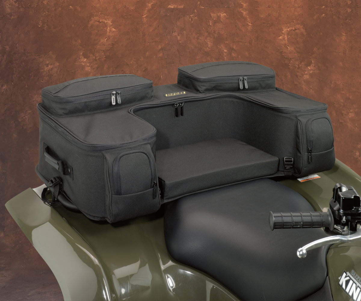 MOOSE OFFROAD Ozark Rear Rack Bag - Black 3505-0212
