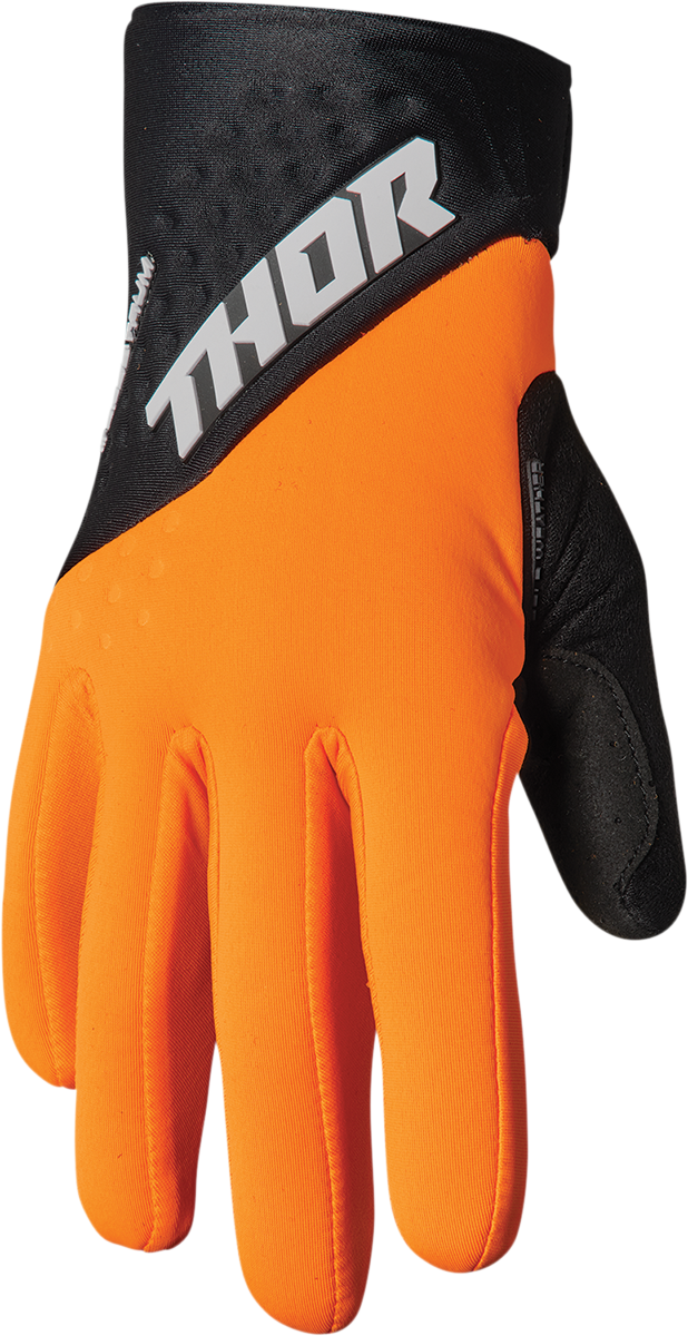 THOR Spectrum Cold Weather Gloves - Orange/Black - XS 3330-6746