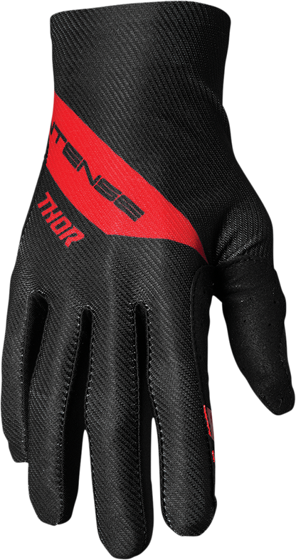 THOR Intense Assist Dart Gloves - Black/Red - Medium 3360-0052