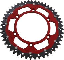 MOOSE OFFROAD Dual Sprocket - 49 Tooth - Red - Gas Gas 1210-897-49-13X