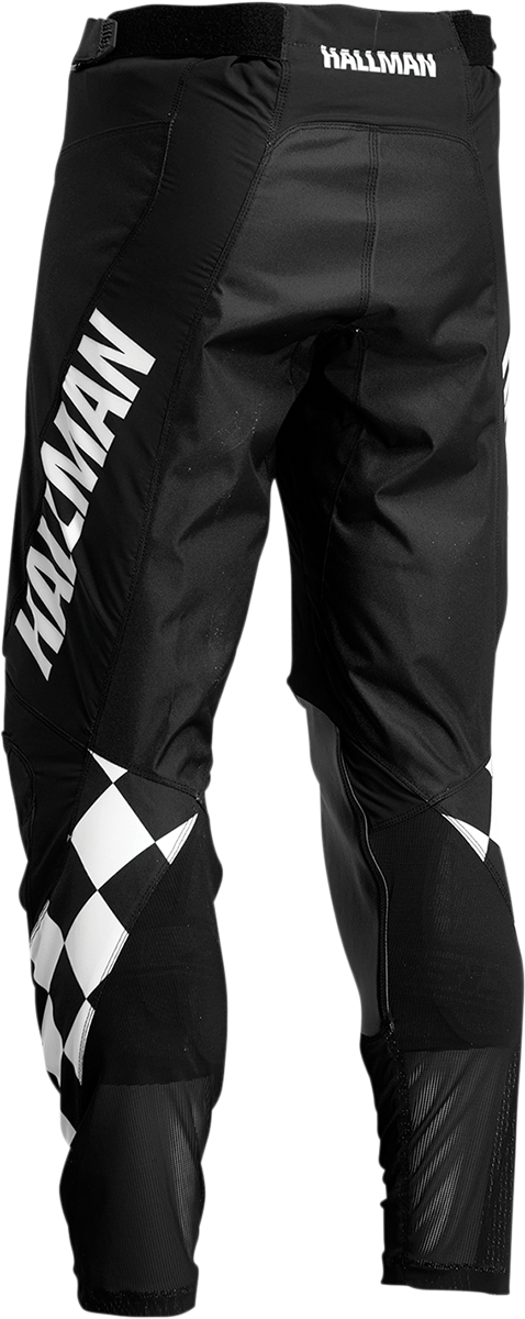 THOR Hallman Differ Cheq Pants - Black/White - US 30 2901-9517