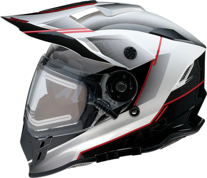 Z1R Range Snow Helmet - Bladestorm - Electric - Dual Pane - Black/Red/White - Medium 0101-14055