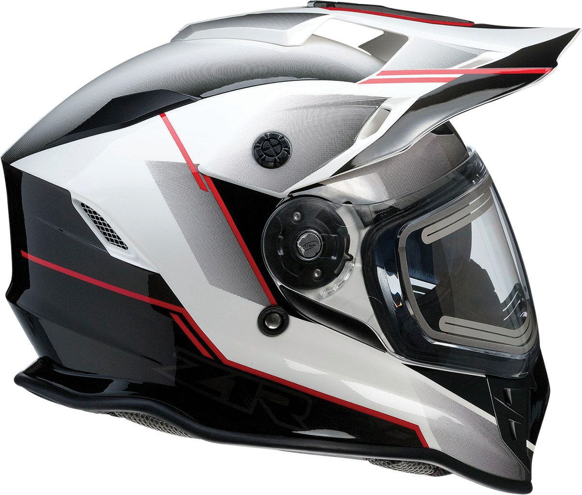 Z1R Range Snow Helmet - Bladestorm - Electric - Dual Pane - Black/Red/White - L 0101-14056
