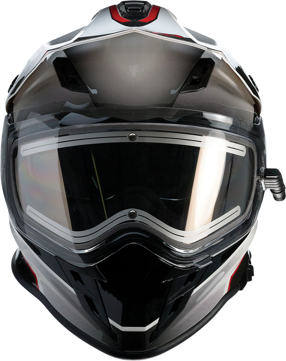 Z1R Range Snow Helmet - Bladestorm - Electric - Dual Pane - Black/Red/White - L 0101-14056
