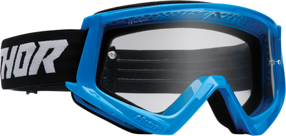 THOR Youth Combat Goggle - Racer - Blue/Black 2601-3047