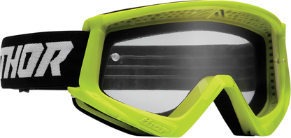 THOR Youth Combat Goggle - Racer - Flo Acid/Black 2601-3050