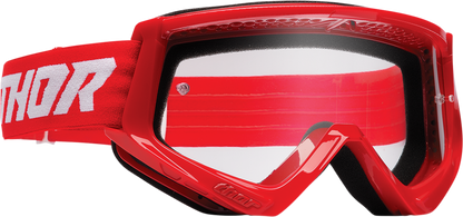 THOR Youth Combat Goggle - Racer - Red/White 2601-3053