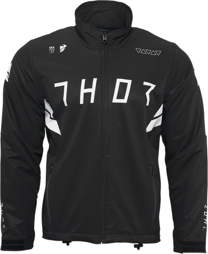 THOR Warmup Jacket - Black/White - Medium 2920-0673