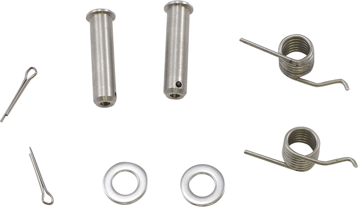 MOOSE OFFROAD Foot Peg Pin and Spring - Suzuki/Yamaha P17-3601