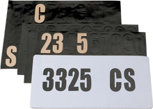 MOOSE OFFROAD License Plate Decal Kit M-01005