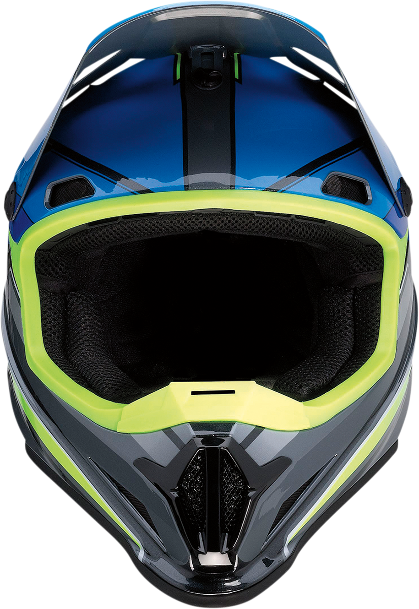Z1R Rise Helmet - MC - Blue/Hi-Viz - 4XL 0110-7199