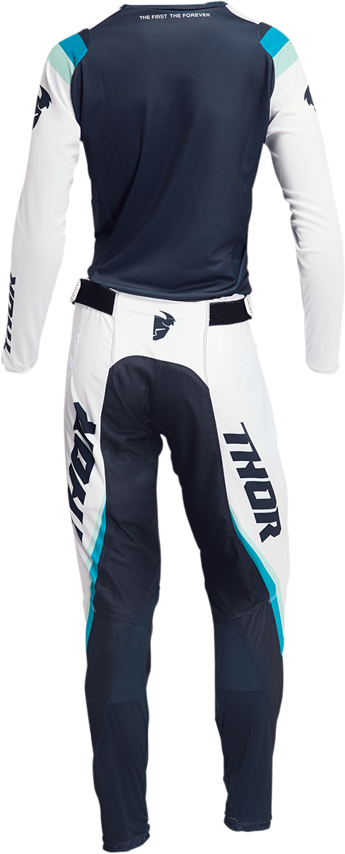 THOR Women's Pulse Rev Pants - White/Midnight - US 7/8 2902-0291