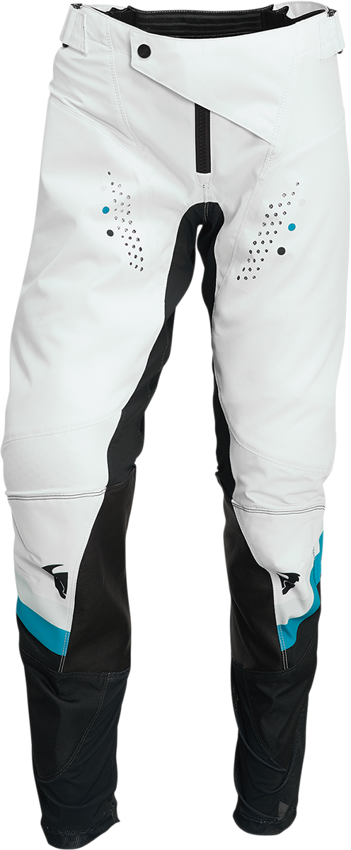 THOR Women's Pulse Rev Pants - White/Midnight - US 7/8 2902-0291