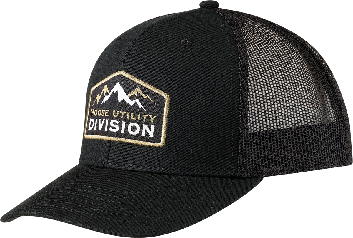 MOOSE OFFROAD MUD Mountain Hat - Black - One Size 2501-3819