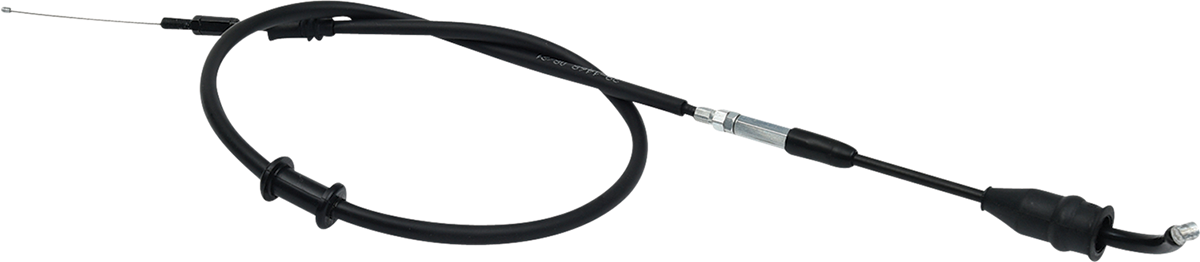 MOOSE OFFROAD Black Vinyl Throttle Cable - Stock Length - Yamaha 45-1269