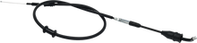 MOOSE OFFROAD Black Vinyl Throttle Cable - Stock Length - Yamaha 45-1269