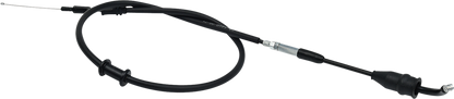 MOOSE OFFROAD Black Vinyl Throttle Cable - Stock Length - Yamaha 45-1269