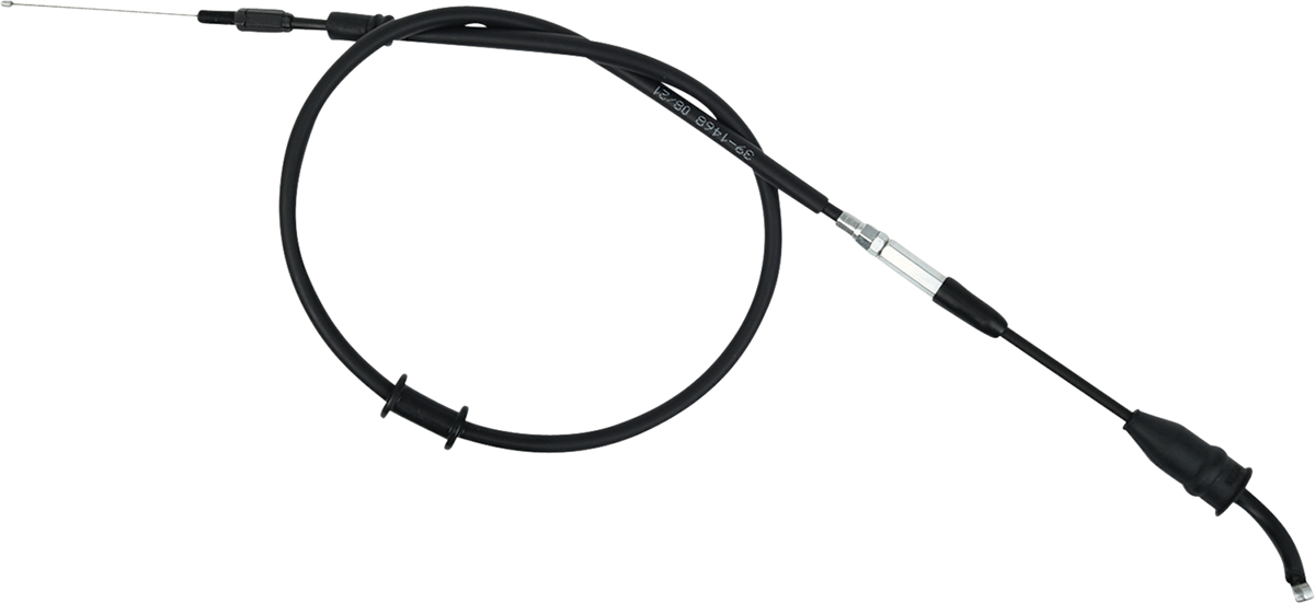 MOOSE OFFROAD Black Vinyl Throttle Cable - Stock Length - Yamaha 45-1269
