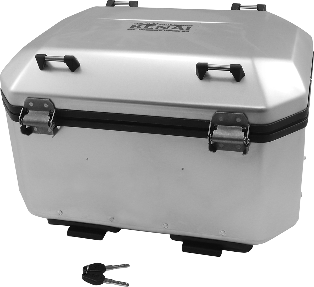 MOOSE OFFROAD Kenai Top Case - 48 liter - Silver D0TR48100KM