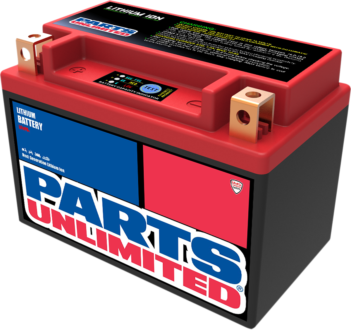 PARTS UNLIMITED Battery - Lithium LiFePO4 - HJTX9-FP HJTX9-FP