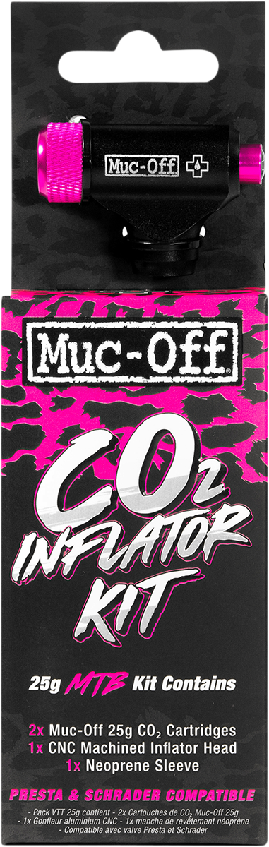 MUC-OFF USA CO2 Inflator Kit - MTB 20117