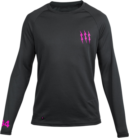MUC-OFF USA Riders Mountain Bike Long-Sleeve Jersey - Gray - XS 20059