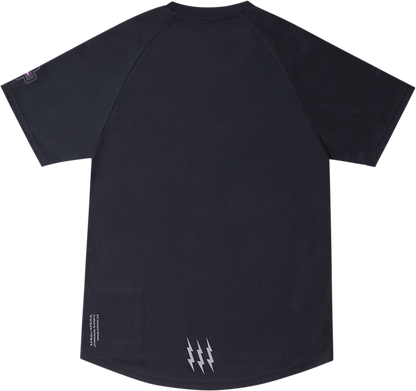 MUC-OFF USA Mountain Bike Short-Sleeve Jersey - Black - Medium 20360