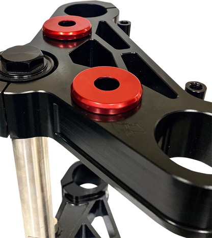 PRO-ONE PERF.MFG. Polyurethane Riser Bushing Kit - Red 103070R