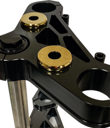 PRO-ONE PERF.MFG. Polyurethane Riser Bushing Kit - Gold Titanium Nitride 103070TIN