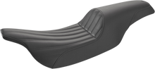 SADDLEMEN Knuckle Profiler™ Seat - Black - FLH/FLT '97-'07 897-07-047K