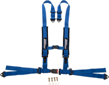 MOOSE OFFROAD Seat Harness - 4 Point - 2x2 - Blue 100-4404-PU