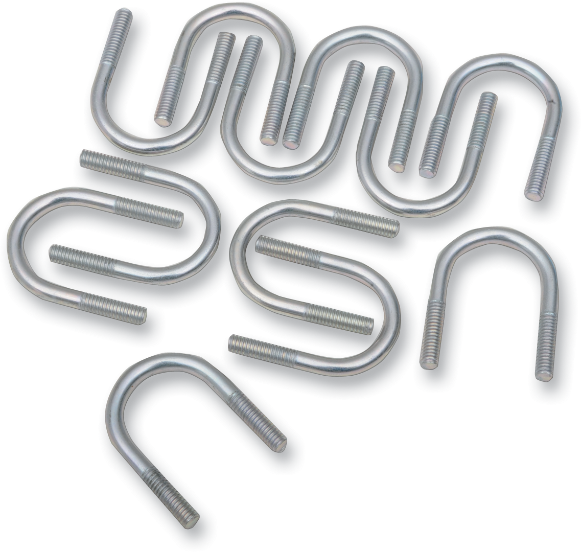 MOOSE OFFROAD U-Bolt - Round - 5/16" x 1-3/8" x 2-3/16" BB15PF